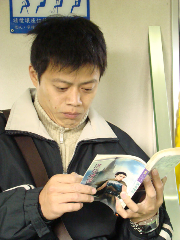 台灣鐵路旅遊攝影電車-區間車旅客特寫2008攝影照片9
