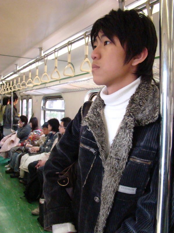 台灣鐵路旅遊攝影電車-區間車旅客特寫2008攝影照片19