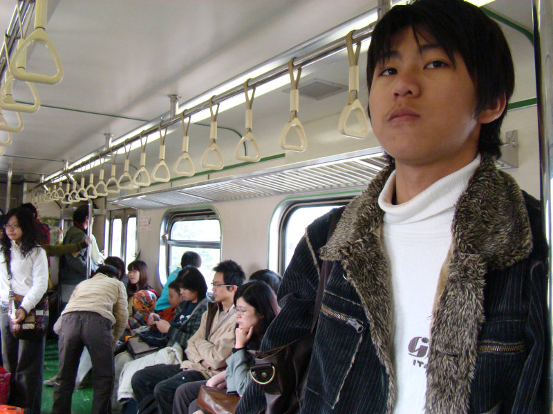 台灣鐵路旅遊攝影電車-區間車旅客特寫2008攝影照片20