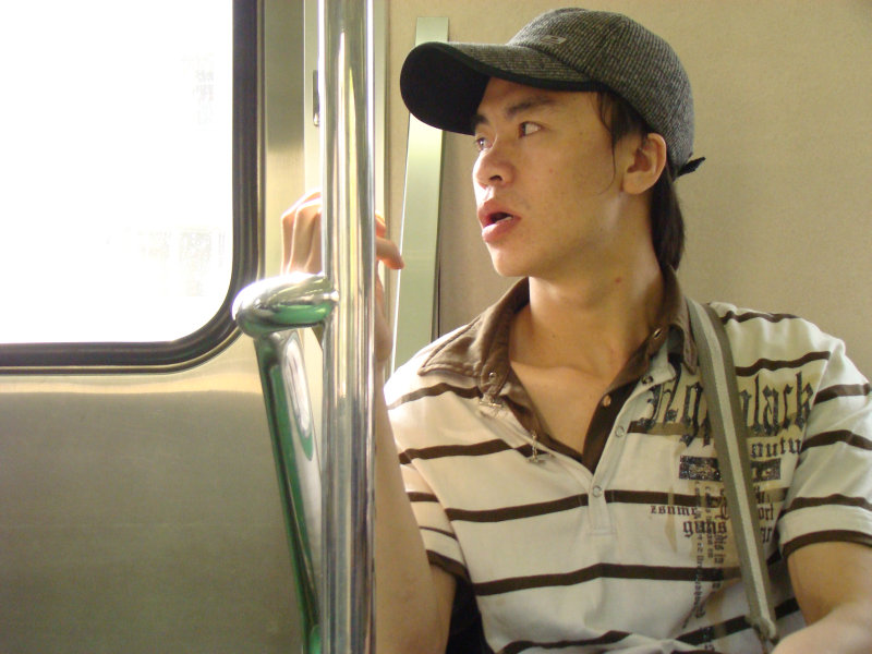 台灣鐵路旅遊攝影電車-區間車旅客特寫2008攝影照片22