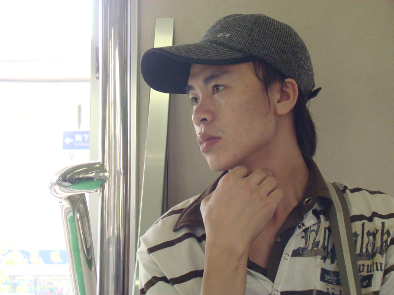台灣鐵路旅遊攝影電車-區間車旅客特寫2008攝影照片23