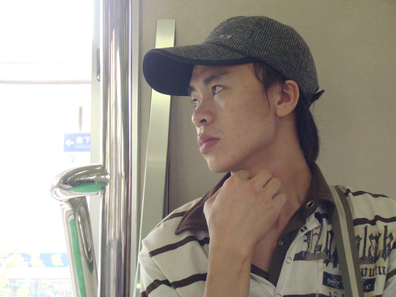 台灣鐵路旅遊攝影電車-區間車旅客特寫2008攝影照片24