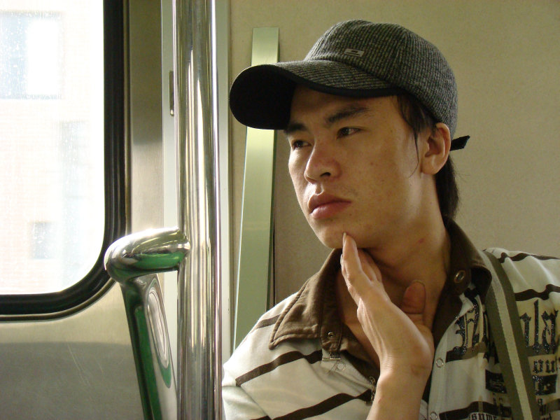 台灣鐵路旅遊攝影電車-區間車旅客特寫2008攝影照片30