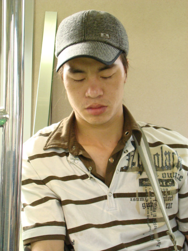 台灣鐵路旅遊攝影電車-區間車旅客特寫2008攝影照片34