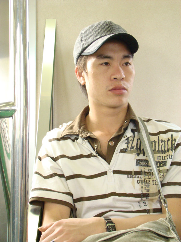 台灣鐵路旅遊攝影電車-區間車旅客特寫2008攝影照片35