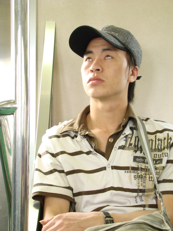 台灣鐵路旅遊攝影電車-區間車旅客特寫2008攝影照片36
