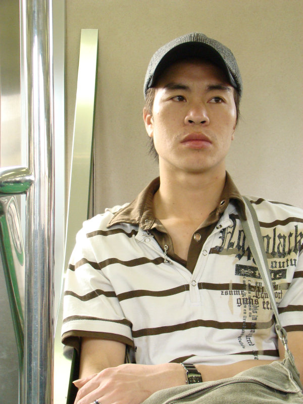 台灣鐵路旅遊攝影電車-區間車旅客特寫2008攝影照片39