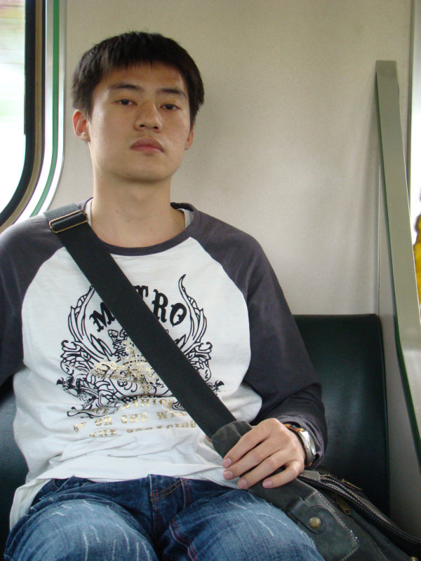 台灣鐵路旅遊攝影電車-區間車旅客特寫2008攝影照片52
