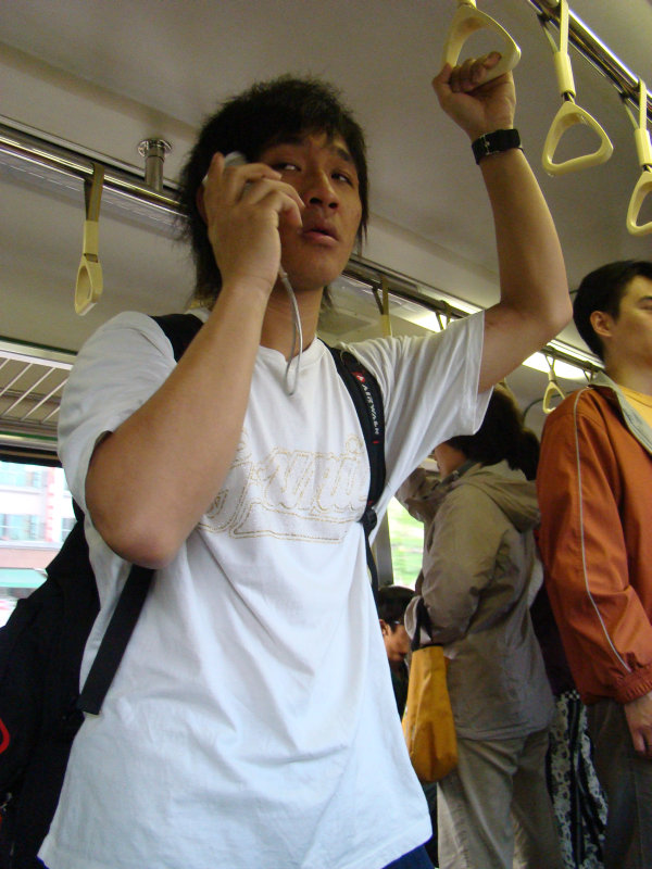 台灣鐵路旅遊攝影電車-區間車旅客特寫2008攝影照片53