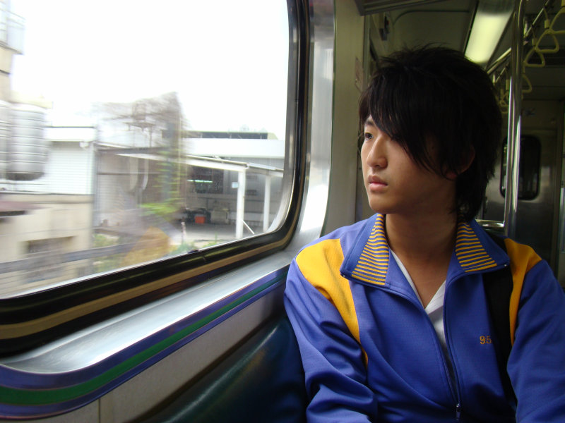 台灣鐵路旅遊攝影電車-區間車旅客特寫2008攝影照片61