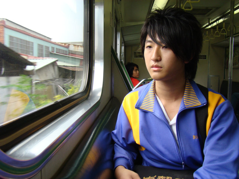 台灣鐵路旅遊攝影電車-區間車旅客特寫2008攝影照片62