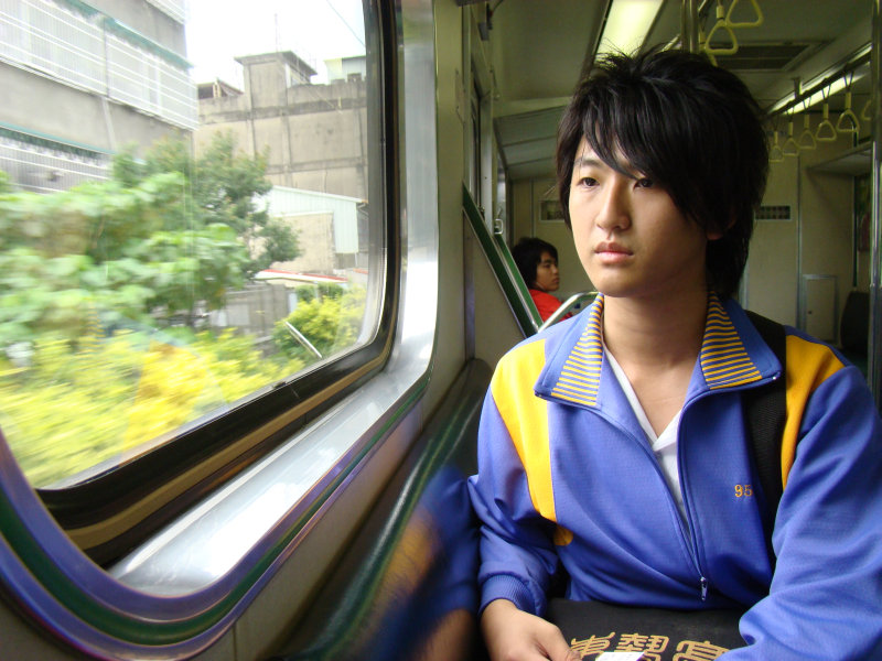 台灣鐵路旅遊攝影電車-區間車旅客特寫2008攝影照片63