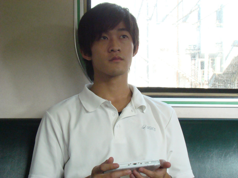 台灣鐵路旅遊攝影電車-區間車旅客特寫2009攝影照片32