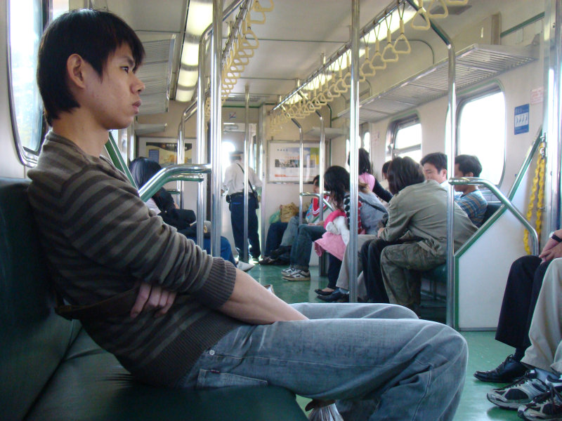 台灣鐵路旅遊攝影電車-區間車旅客特寫2009攝影照片41