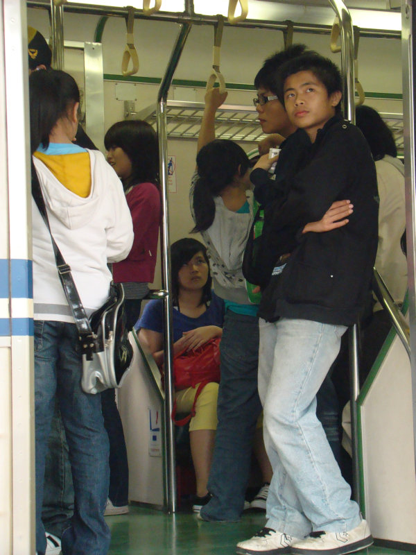 台灣鐵路旅遊攝影電車-區間車旅客特寫2009攝影照片46