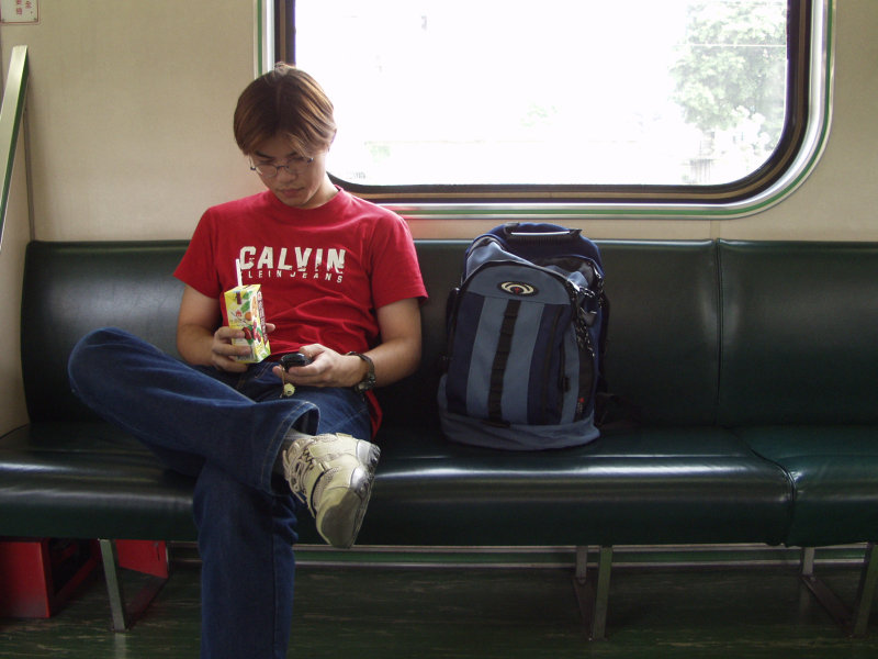 台灣鐵路旅遊攝影電車-區間車旅客篇2002攝影照片19