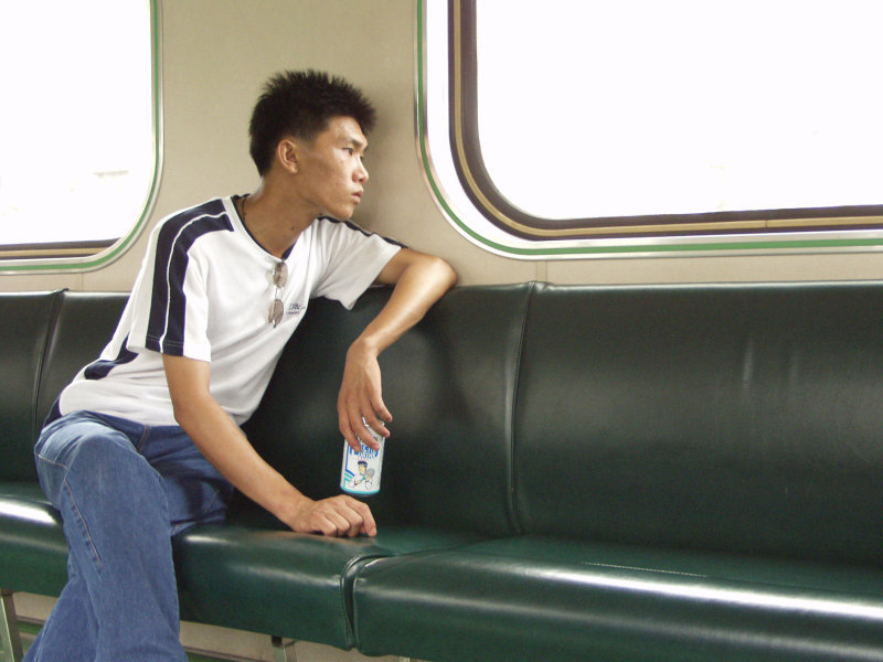 台灣鐵路旅遊攝影電車-區間車旅客篇2002攝影照片20