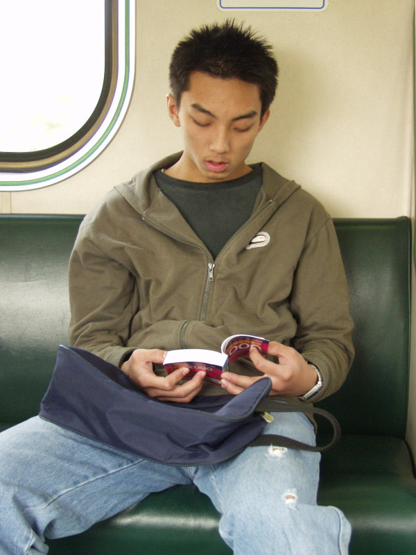 台灣鐵路旅遊攝影電車-區間車旅客篇2003攝影照片39