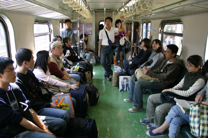 台灣鐵路旅遊攝影電車-區間車旅客篇2004攝影照片4