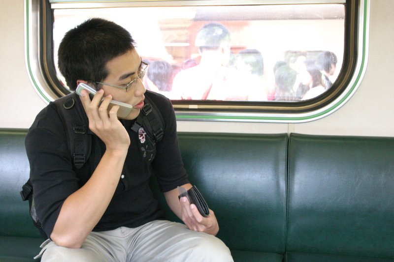 台灣鐵路旅遊攝影電車-區間車旅客篇2004攝影照片30