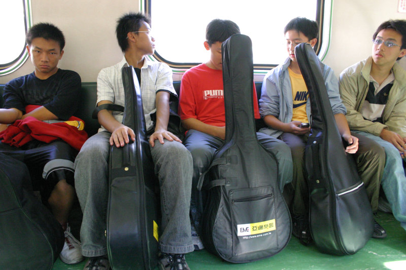 台灣鐵路旅遊攝影電車-區間車旅客篇2004攝影照片58