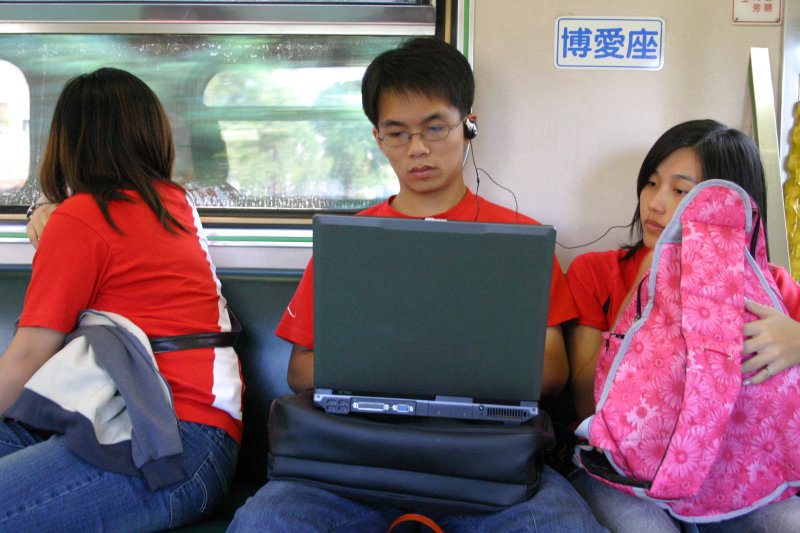 台灣鐵路旅遊攝影電車-區間車旅客篇2004攝影照片63