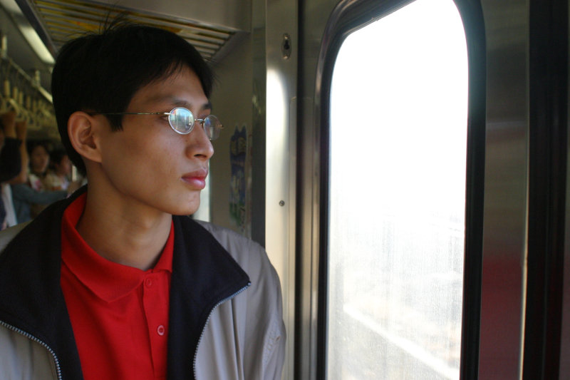 台灣鐵路旅遊攝影電車-區間車旅客篇2004攝影照片65