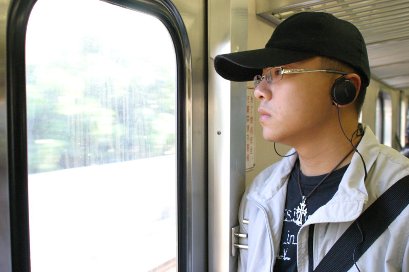 台灣鐵路旅遊攝影電車-區間車旅客篇2004攝影照片68