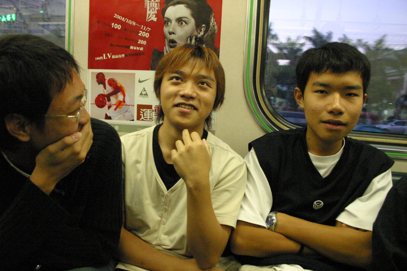 台灣鐵路旅遊攝影電車-區間車旅客篇2004攝影照片76
