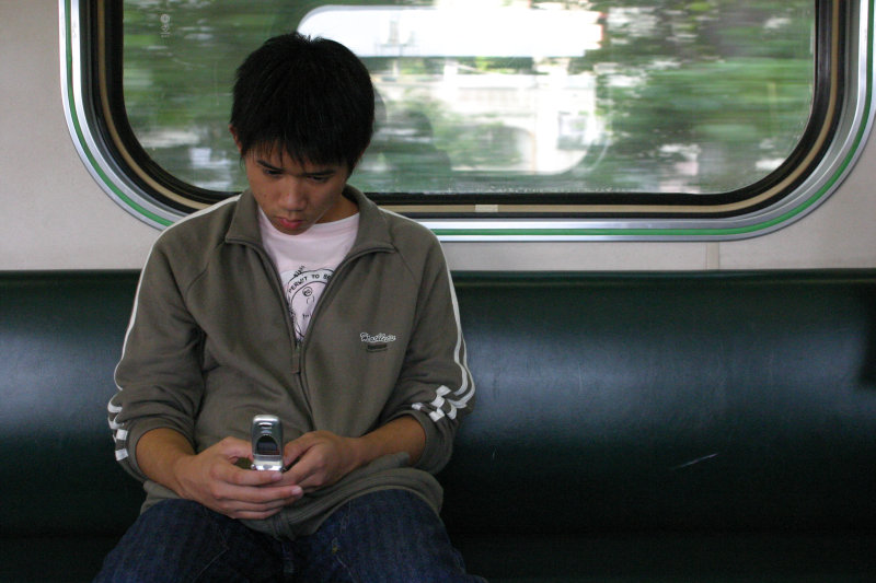 台灣鐵路旅遊攝影電車-區間車旅客篇2004攝影照片77