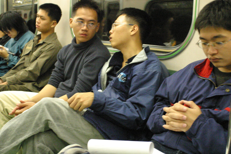 台灣鐵路旅遊攝影電車-區間車旅客篇2004攝影照片105