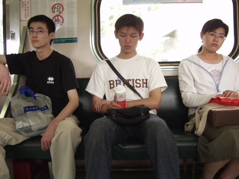 台灣鐵路旅遊攝影電車-區間車旅客篇2004攝影照片127