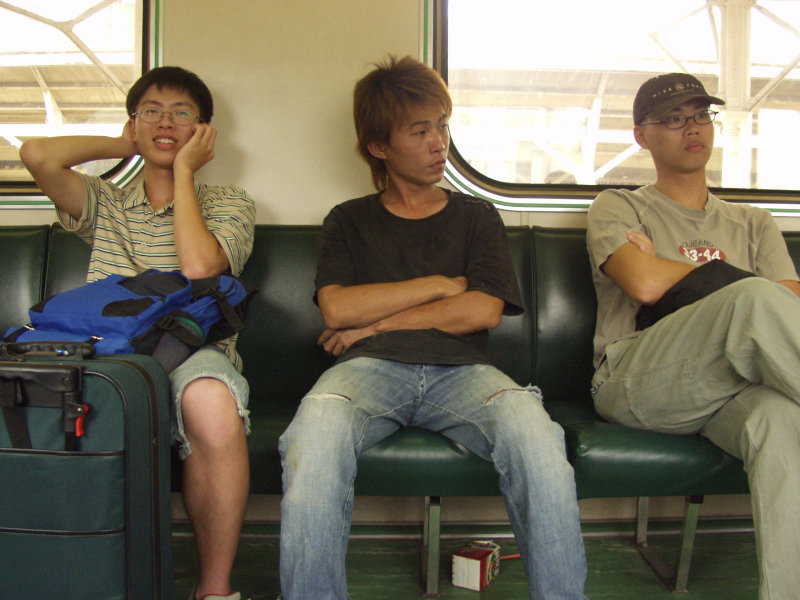 台灣鐵路旅遊攝影電車-區間車旅客篇2004攝影照片151
