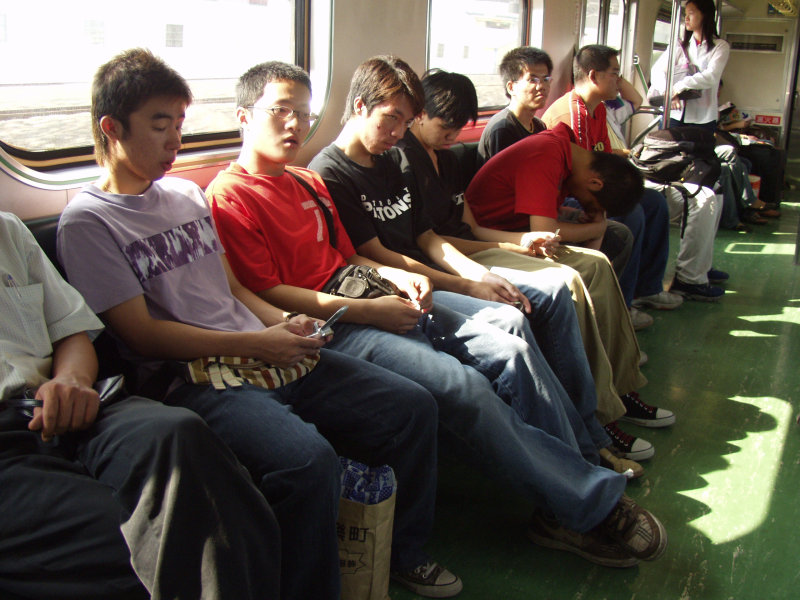 台灣鐵路旅遊攝影電車-區間車旅客篇2004攝影照片158
