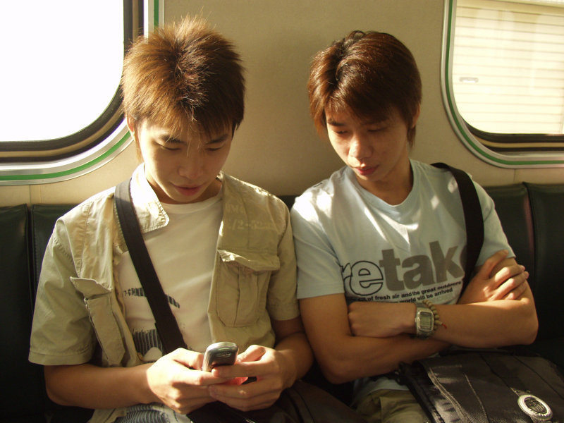 台灣鐵路旅遊攝影電車-區間車旅客篇2004攝影照片169
