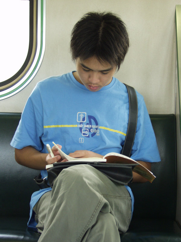 台灣鐵路旅遊攝影電車-區間車旅客篇2004攝影照片185