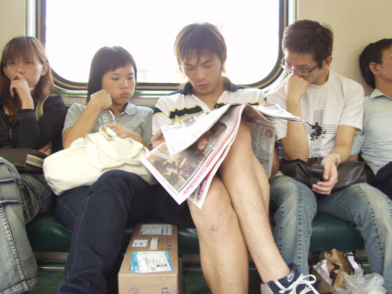 台灣鐵路旅遊攝影電車-區間車旅客篇2004攝影照片194