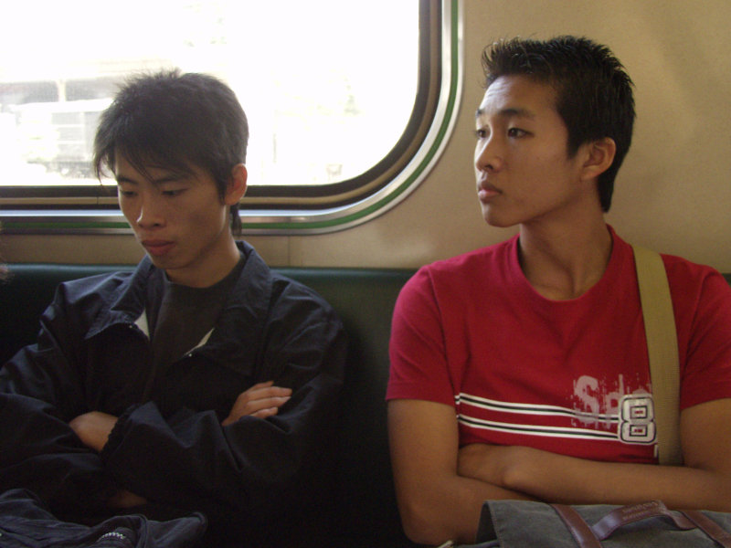 台灣鐵路旅遊攝影電車-區間車旅客篇2004攝影照片211