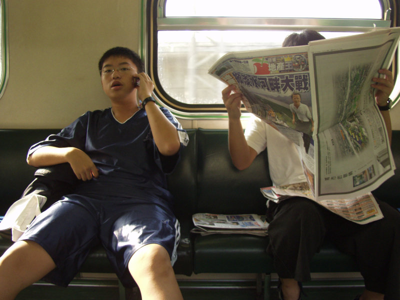 台灣鐵路旅遊攝影電車-區間車旅客篇2004攝影照片216