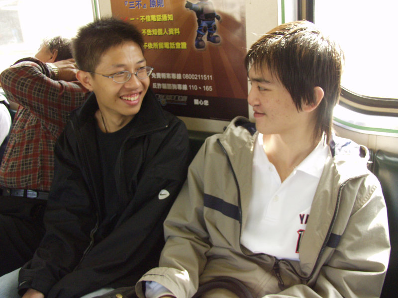 台灣鐵路旅遊攝影電車-區間車旅客篇2004攝影照片235