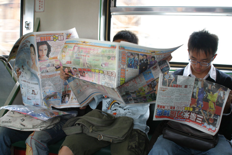 台灣鐵路旅遊攝影電車-區間車旅客篇2005攝影照片7