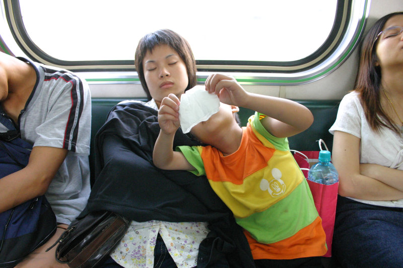 台灣鐵路旅遊攝影電車-區間車旅客篇2005攝影照片21