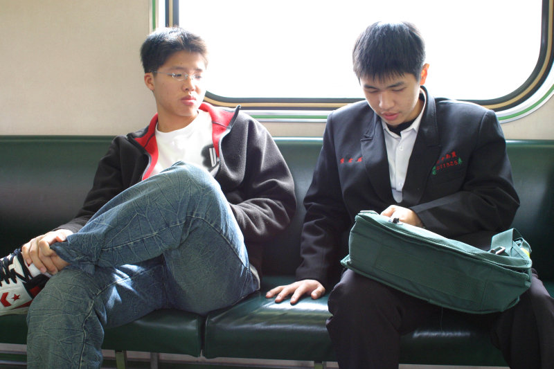 台灣鐵路旅遊攝影電車-區間車旅客篇2005攝影照片36