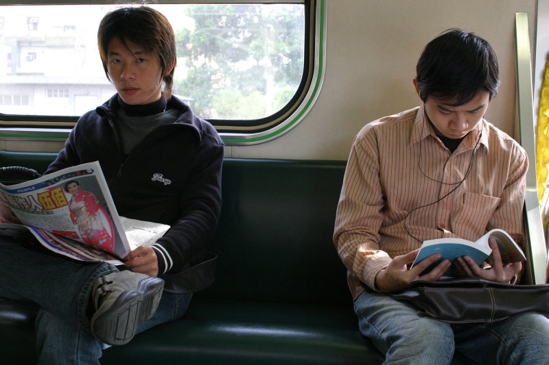 台灣鐵路旅遊攝影電車-區間車旅客篇2005攝影照片40