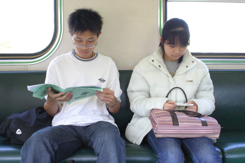 台灣鐵路旅遊攝影電車-區間車旅客篇2005攝影照片66