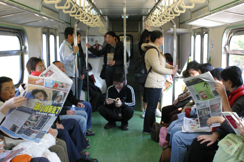 台灣鐵路旅遊攝影電車-區間車旅客篇2005攝影照片67