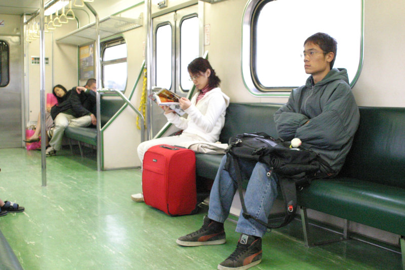 台灣鐵路旅遊攝影電車-區間車旅客篇2005攝影照片72