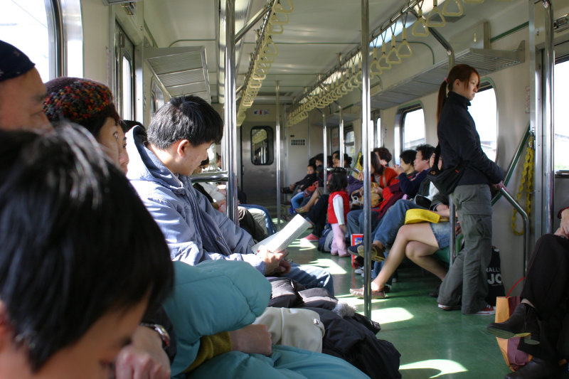 台灣鐵路旅遊攝影電車-區間車旅客篇2005攝影照片79