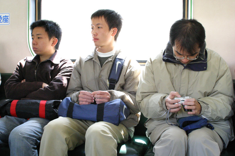 台灣鐵路旅遊攝影電車-區間車旅客篇2005攝影照片85