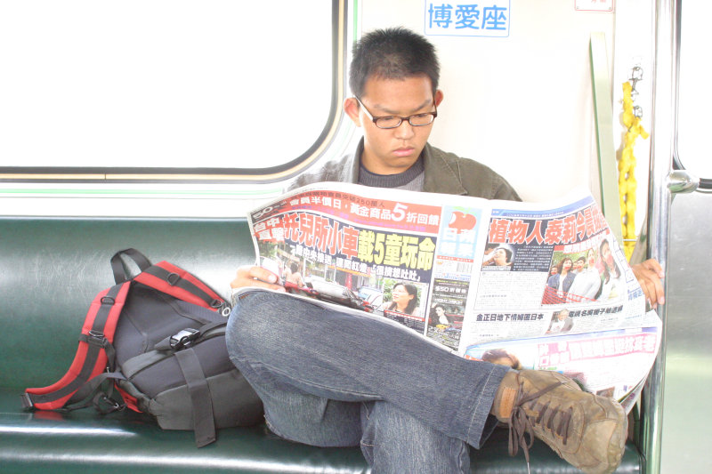 台灣鐵路旅遊攝影電車-區間車旅客篇2005攝影照片95